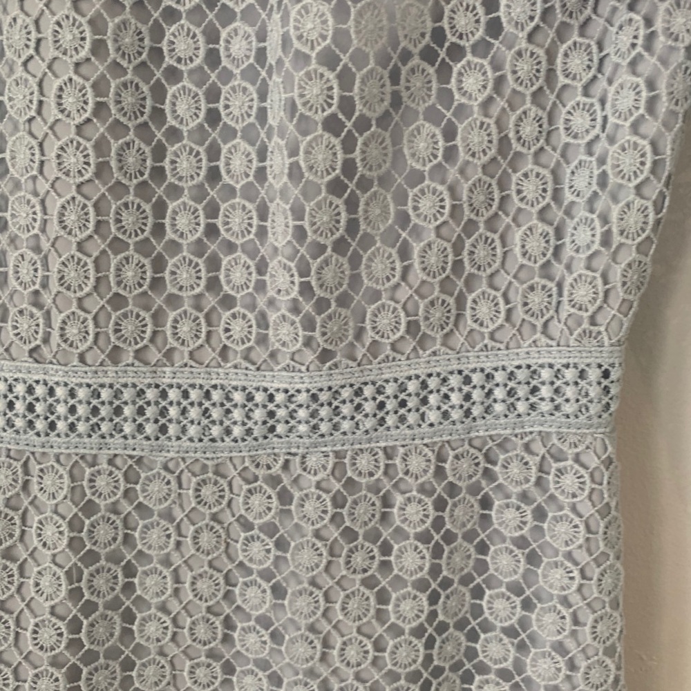 Rachel Parcell Light Blue Lace Midi Dress - Picture 6 of 6